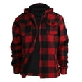 thumbnail image 2 of Chaqueta Gary Com de forro polar sherpa de franela gruesa y gruesa para hombre, 2 of 9