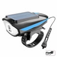 thumbnail image 2 of Solar Integrated Bike Headlight, Horn and Strong LED Front Light for Mountain Road Bikes, Night Riding Flashlight Cycling Lamp, 2 of 3