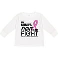 thumbnail image 3 of Inktastic My Mimi's Fight is My Fight- Breast Cancer Awareness Boys or Girls Long Sleeve Toddler T-Shirt, 3 of 5