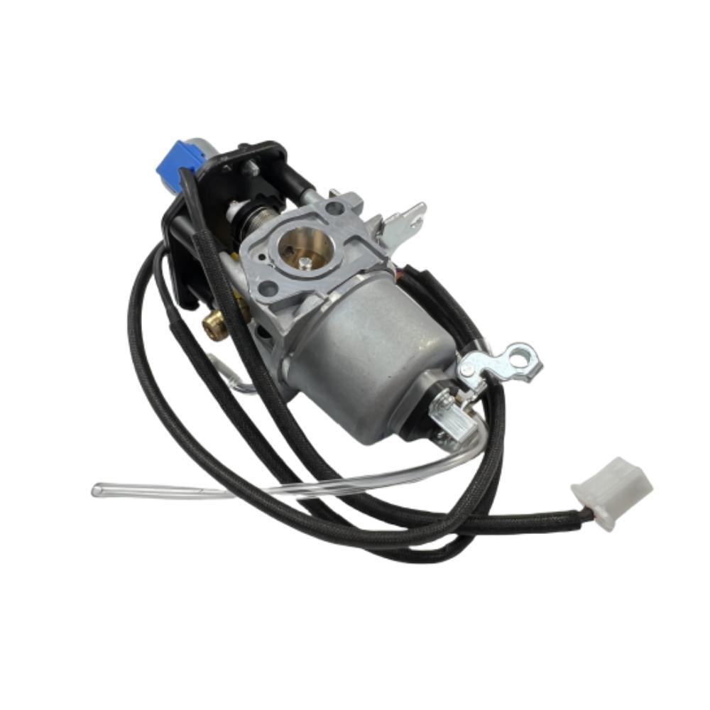 POWER PRODUCTS Carburetor Assembly with Stepper Motor, Gaskets & Fuel Line for Predator 5000 Watts Dual-Fuel Inverter Generator (Fits SKU 71367, 70143)