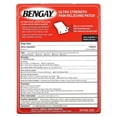 thumbnail image 4 of Ultra Strength Bengay Pain Relief Patches, Large, 3.9 x 7.9 in, 4 Count, 4 of 4