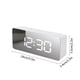 thumbnail image 3 of Reloj despertador LED con espejo, multifunción, digital, electrónico, con función de repetición de temperatura., 3 of 9