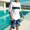White, variant on ZZwxWA Mens Workout 2 Piece Outfits Hawaiian Print Short Sleeve T-Shirts and Shorts Sets Summer Casual Tracksuits Sport Set Tax Free Weekend