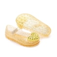 thumbnail image 4 of KPOPLK Toddler Shoes Baby Girls Cute Jelly Hollow Out Non-slip Soft Sole Beach Sandals Toddler Sandals Wonder2-12 Years Size 11.5,Gold, 4 of 9