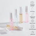 thumbnail image 6 of 30Pcs 5ml Small Glass Perfume Bottles Clear Perfume Sample Bottles with Plastic Dust Caps Portable Glass Perfume Bottles for Perfume Travel, 6 of 6
