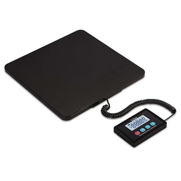 440lbs Heavy-Duty Postal Scale with Stainless Steel Platform | Commercial Shipping & Package Weighing Scale | Tare Function, LCD Display, AC/Battery Powered