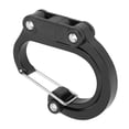 thumbnail image 4 of Aluminum Alloy Carabiner Clip,Outdoor Aluminum Alloy Carabiner Luggage Carabiner Hook Shape Carabiner Ultra Responsive, 4 of 14