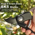 thumbnail image 3 of Secateurs Pruning Scissors, Heavy Duty Pruning Shears, Ergonomic Grip, Professional SK5 Steel Blades, Garden Pruners for Trimming Plants, Hedges, and Cutting Flowers, 3 of 6