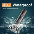 thumbnail image 2 of OCTMOM Electric Shavers for Men, 3-in-1 Cordless Beard Trimmer, Nose Hair Razor, Waterproof  for Wet Dry Use, Black, 2 of 9