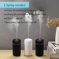 thumbnail image 6 of Car Diffuser Humidifier USB Aromatherapy Essential Oil Air Freshener USB Cool Mist Mini Portable Diffuser for Car Home Office Bedroom (Black),White, 6 of 9