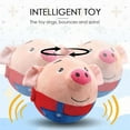 thumbnail image 3 of Active Moving Pet Plush Toy Creative Interactive Dog Toy Music Vibration Bouncing Ball For Dog Puppy Interactive Supplies, 3 of 4