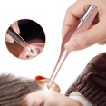 thumbnail image 2 of Volkmi Luminous Visible Ear Picking Spoon Ear Picking Tool Set Rose Gold, 2 of 8
