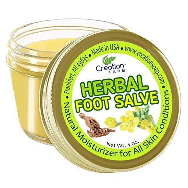Crema para pies Creation Farm, bálsamo a base de hierbas, 120 ml
