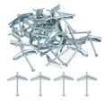 thumbnail image 1 of Uxcell 20Pack Anclajes de Mariposa de Resorte, Anclajes de Mariposa de 1/8"x2" de Acero al Carbono con Cabeza Redonda, 1 of 7