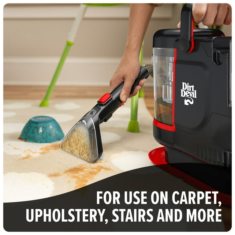 Portable Carpet & Upholstery Spot Cleaner + Portable Pet Solution (2-Pack)  Bundle – Dirtdevil