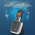 thumbnail image 5 of Expandable Cordless Phone System with 3 Lines Display Support 5 Handsets Connection Call Block Hands-free Calls 16 Languages, 5 of 5