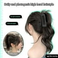 thumbnail image 6 of ZOUBAOQ Ponytail Extension Claw Clip,11.8 Long Curly Ponytail Clip in Claw Hair Extension,Ponytail Tail Synthetic Hairpiece Ha Pony, 6 of 9