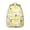 Yellow-56, variant on Striped and Checkered Fusion Backpack - Lightweight Waterproof Bookbag with Padded Straps for School or Travel