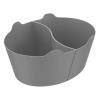 thumbnail image 1 of Revestimiento De Olla De Cocción Lenta Revestimiento para olla de cocción lenta, 2 uds., divisor de olla de silicona antiadherente (gris), 1 of 7