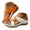 Orange, variant on Women Orthotic Slides Comfortable Walking Sandals Arch Support Bohemian Summer Shoes Orange 7.5