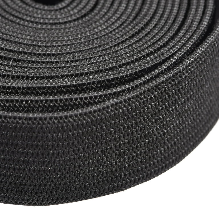 Strapcrafts 2-Inch Wide by 2-Yard Colored Double-Side Twill  Elastic Band-Black 11100 : Arts, Crafts & Sewing