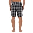 thumbnail image 3 of Fruit of the Loom Men's Microsanded Woven Sleep Short, Ebony, Small, 3 of 4