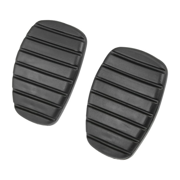 Coche Antideslizante Embrague Freno Pedal Cubierta para Nissan - 2 Uds Negro