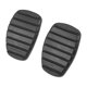 thumbnail image 1 of Coche Antideslizante Embrague Freno Pedal Cubierta para Nissan - 2 Uds Negro, 1 of 1