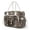Camo Deer Print, variant on Pzuqiu Duck Camo Quilted Insulated Lunch Bag for Women Large Capacity Durable Reusable Lunch Tote with Front Zipper Pouch for Daily Office Work Meal Carrying