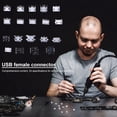 thumbnail image 3 of Conector Micro USB 120PCS/240PCS 24 modelos para teléfono, 3 of 9