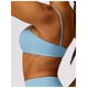 thumbnail image 4 of Sujetador deportivo con cuello cuadrado for mujer, tirantes finos, camisola acolchada, Yoga, espalda cuadrada inalámbrica, sujetador de entrenamiento, Top corto, 4 of 6