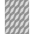 thumbnail image 1 of Ahgly Company Machine Washable Indoor Rectangle Transitional Ash Gray Area Rugs, 6' x 9', 1 of 7