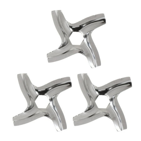 

3pcs/set Stainless Steel Anti Rust 4 Blade Meat Grinder Parts Accessories