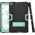thumbnail image 1 of Mignova For Samsung Galaxy Tab A 10.1 2019 Case(SM-T510/T515),Heavy Duty Shockproof Rugged Case High Impact Full Body Protective Case for Samsung Galaxy Tab A 10.1 Inch T510/T515(Black/Aqua), 1 of 7