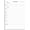 7-Hole/Desk Size 4, variant on Inserts for 3/7 Mini Binders - 7 Hole Punched Daily Planner Refills, 100 Sheets/200 Pages Planner Inserts, 100 Gsm White Paper, 5.8" x 8.3"