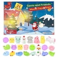 thumbnail image 1 of Calendario de Adviento de Navidad de 24 piezas, caja ciega de juguetes de descompresión, cuenta atrás de Año Nuevo, sorpresa, caja de regalo de Navidad, 2022, 1 of 4
