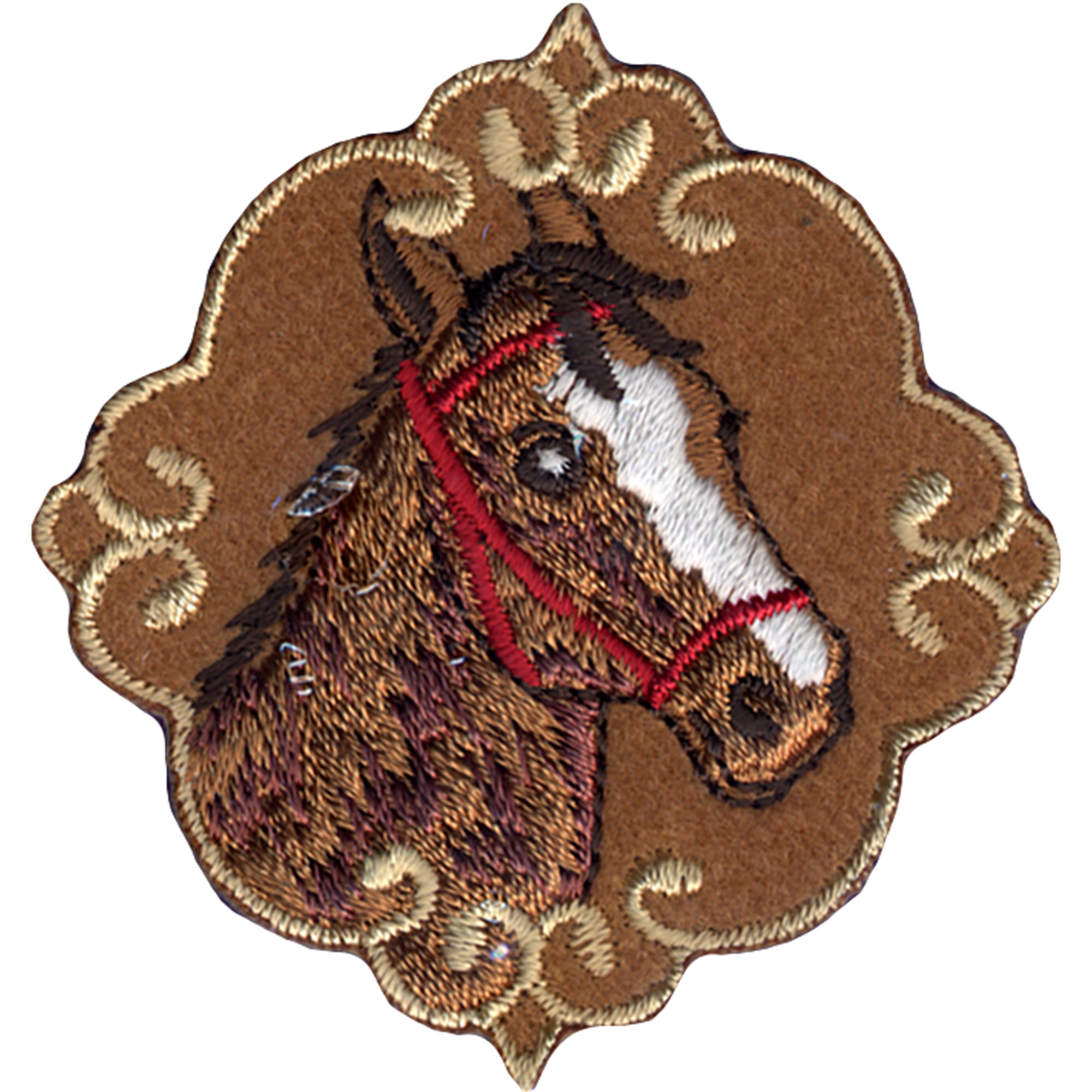 Simplicity Applique Horse Patchette, 1 Each