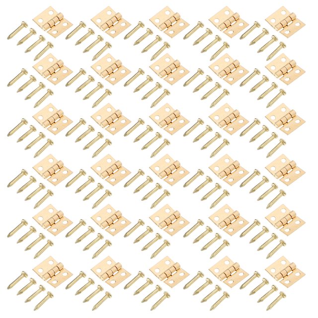 FOMIYES 50Ud Bisagra De Tope Para Cajones Y Cajas Decorativas De Joyería