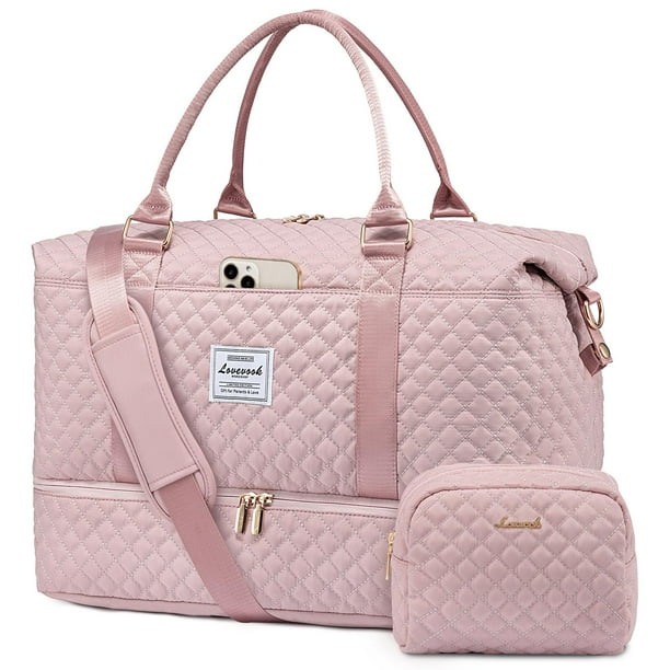 Bolsa de viaje LOVEVOOK para mujer con compartimento para zapatos