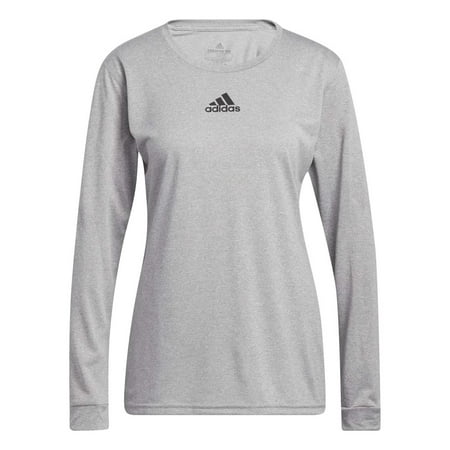 Adidas Womens Creator Long Sleeve Gray Heather | Black XL