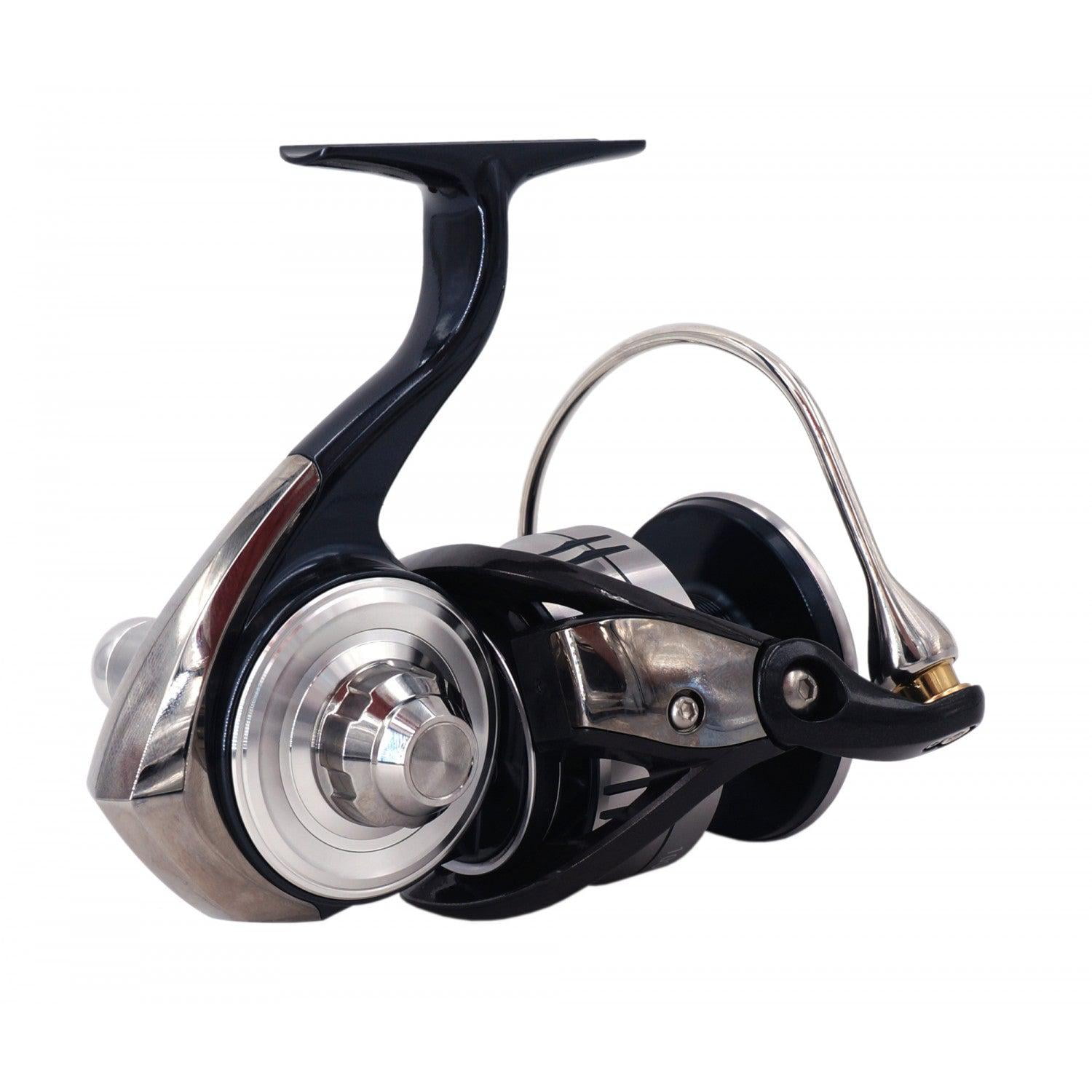Daiwa CERTATESWG8000-H Certate SW G Spinning Reel, Black/Silver
