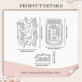 thumbnail image 2 of Can with Fairy Metal Carbon Steel Cutting Dies Elf Fairy Cutting Dies Stencil for DIY Crafts Jar Background Metal Embossing Stencils Template for Card Making Scrapbooking Album Bookmark for diy, 2 of 8