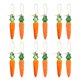 thumbnail image 4 of Adornos colgantes de zanahorias de Pascua, adornos artificiales de plástico para festivales de zanahorias, decoraciones para fiesta en casa, 12 Uds., 4 of 5