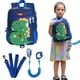 thumbnail image 1 of Toddler Leashes Backpack Kids Backpack Harness with Leash Anti-Lost Backpack with Safety Harness 1.5m Anti Lost Link pink dinosaur L, 1 of 4