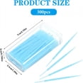 thumbnail image 2 of ACDANC 500Pcs Double Head Dental Floss Interdental Brush 2-In-1 Disposable Plastic Multicolor Dental Pick Braces Cleaner Brush Oral Care Toothpicks (5 Pack, 100Pcs/Box), 2 of 7