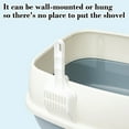 thumbnail image 5 of LiUMX Cat Litter Scoop | Durable Plastic Pet Waste Cleaning Tool with Hanging Hole | 22.4x9.6cm Size for Cats & Dogs | Available in White, Pink, Green, Blue, 5 of 5