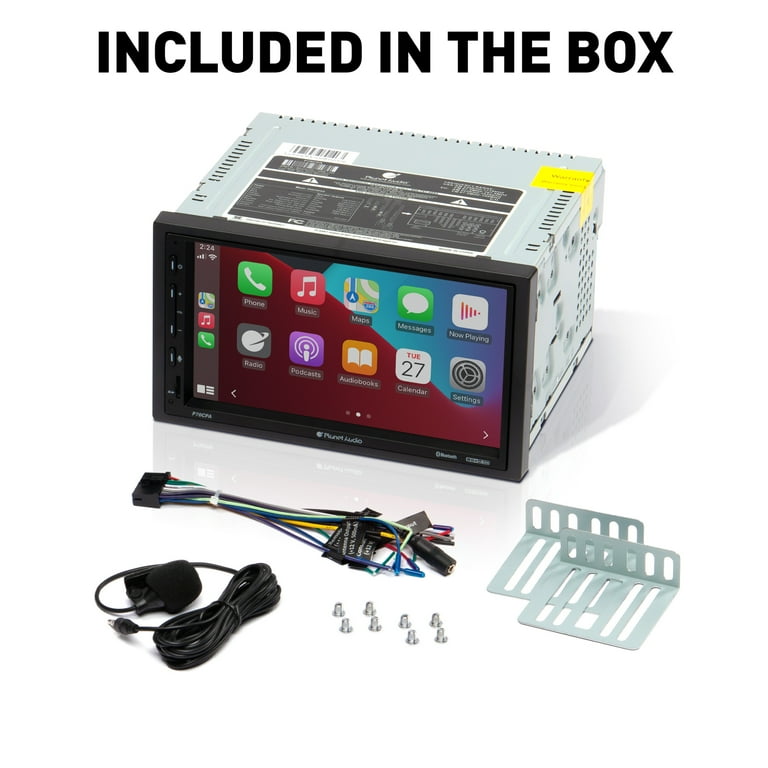 Planet Audio P70CPA Car Stereo - Apple CarPlay, Android Auto