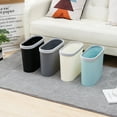 thumbnail image 2 of WHAMVOX Decorative Bedroom Trash Can Black 1Pcs, 2 of 4
