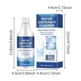 thumbnail image 3 of Limpiador y descalcador portátil para dispensadores de agua de 120 ml, base cítrica de grado alimentario, removedor de manchas para cámaras frigoríficas en casa y oficina, remojo fácil en 15 minutos, 3 of 9