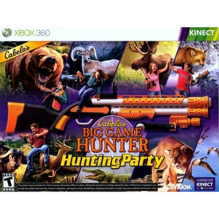 Cabela's Hunting Party with gun (Xbox 360) Activision,